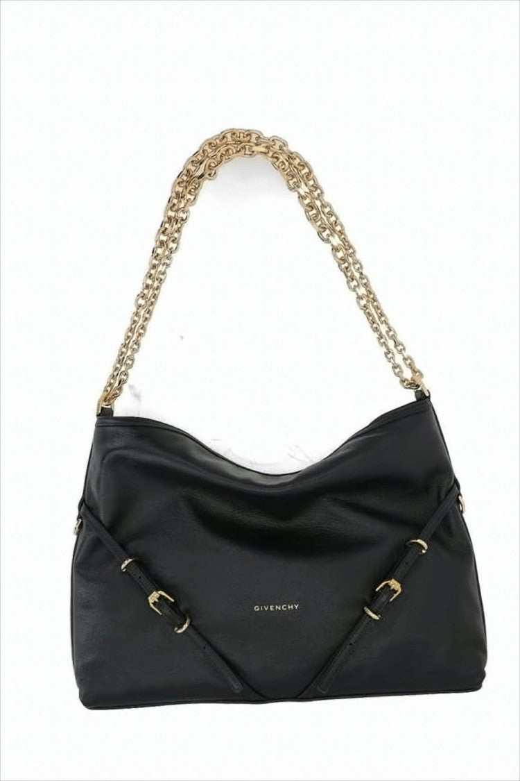 Givenchy Shoulder Bag With Gold-Tone Chain Strap And Logo Accent