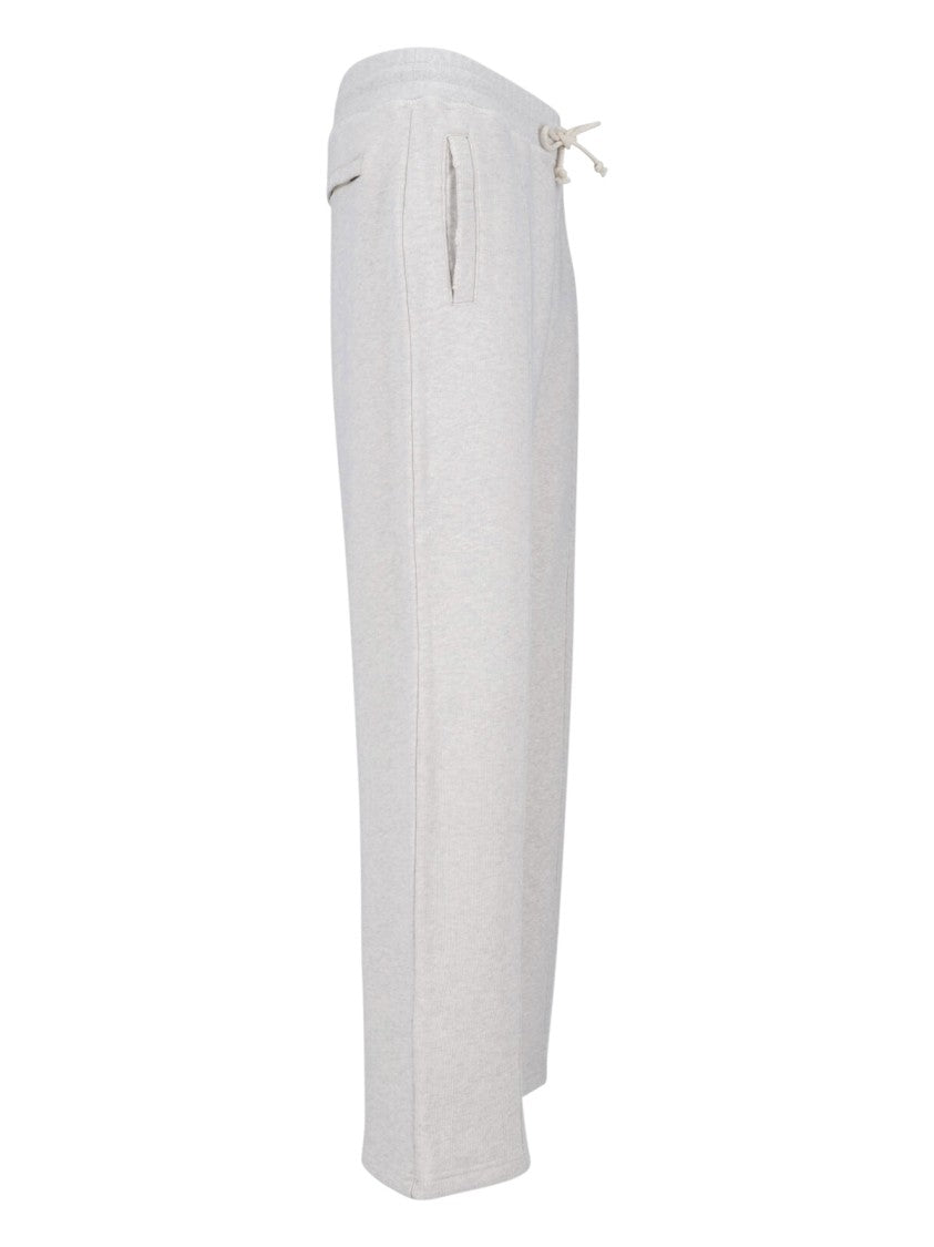 Golden Goose Cropped Wide-Leg Trousers With Drawstring Waistband