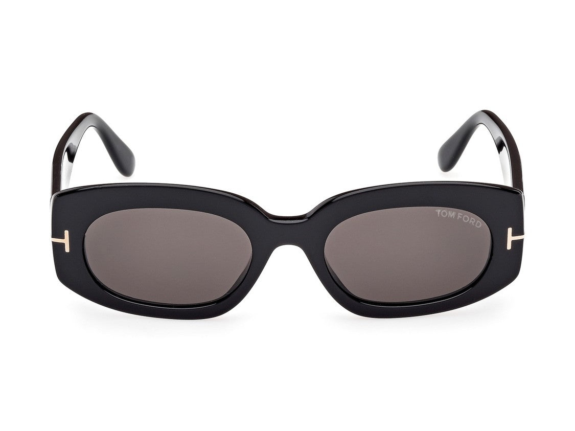 Tom Ford Gold Ft1187 Bold Oversized Square Sunglasses