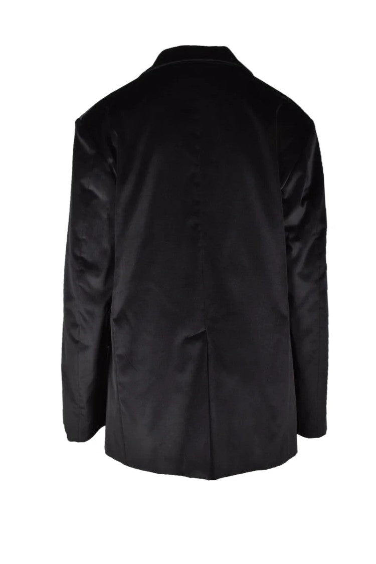 Annie Paris Tailored Black Velvet Jacket