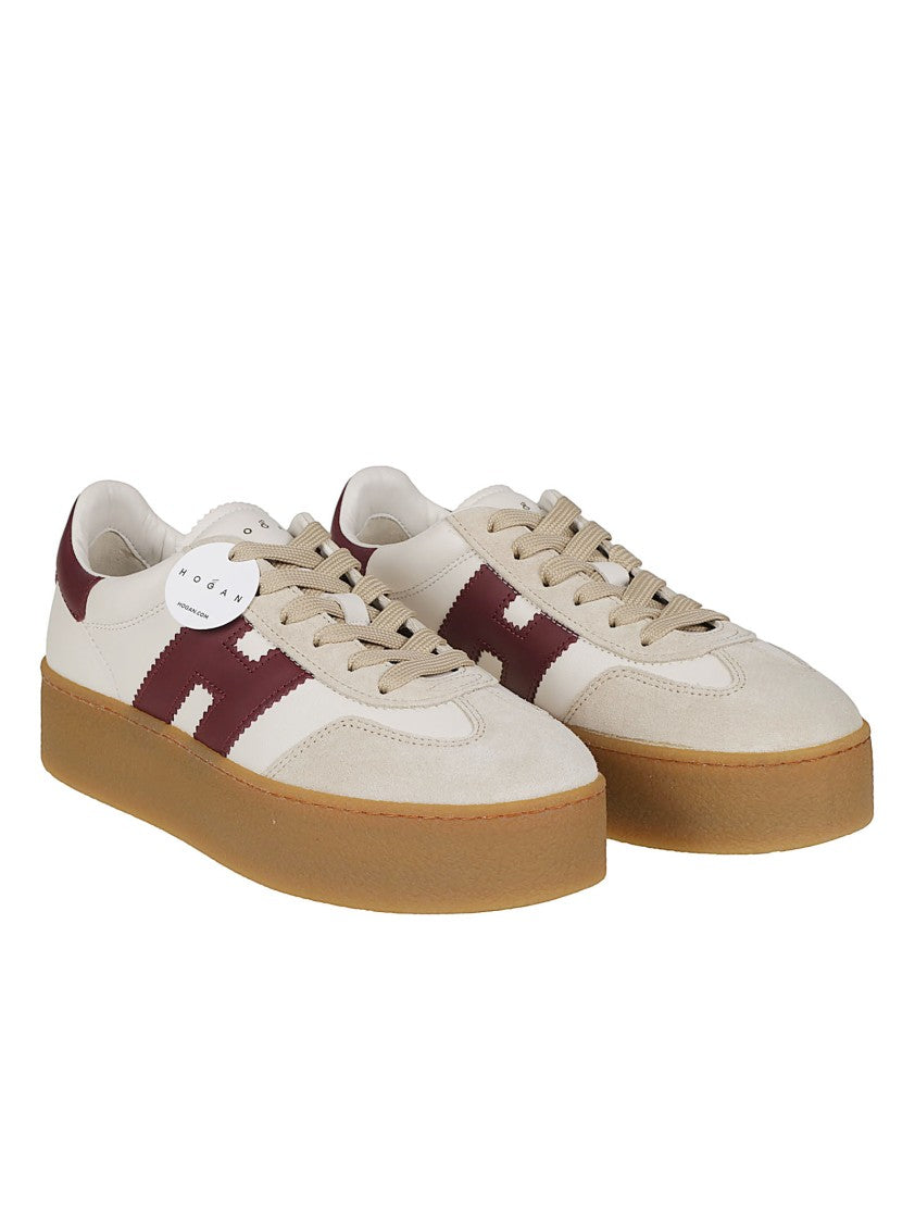 Hogan H698 Low-Top Leather Sneakers