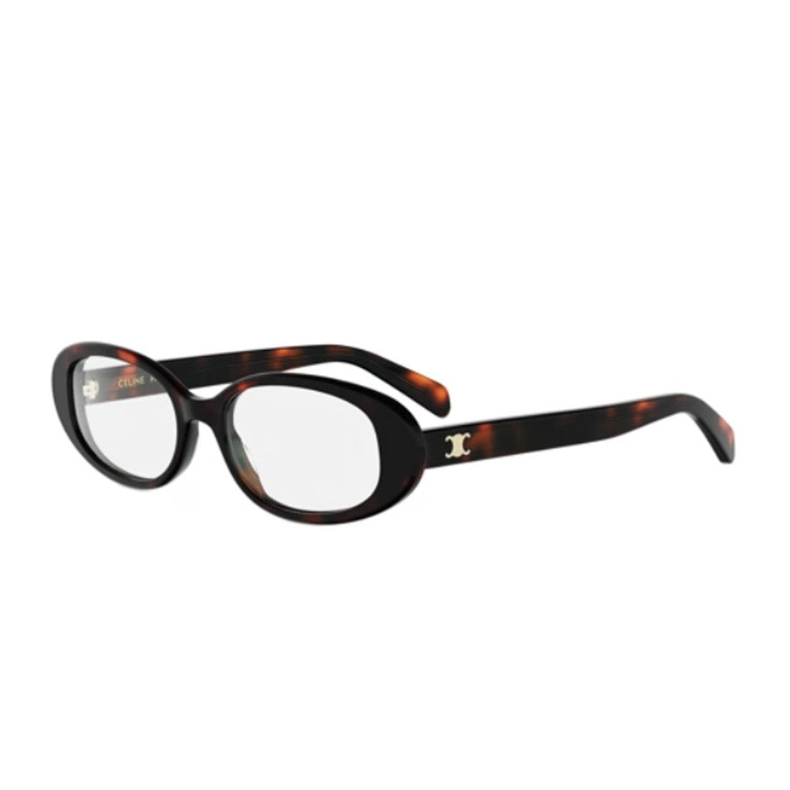 Celine Havana Triomphe Mini Acetate Elongated Sunglasses