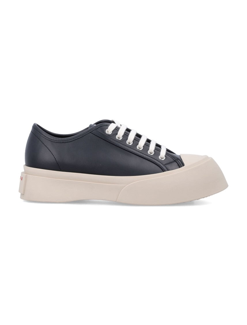 Marni Black Calf Leather Pablo Sneaker