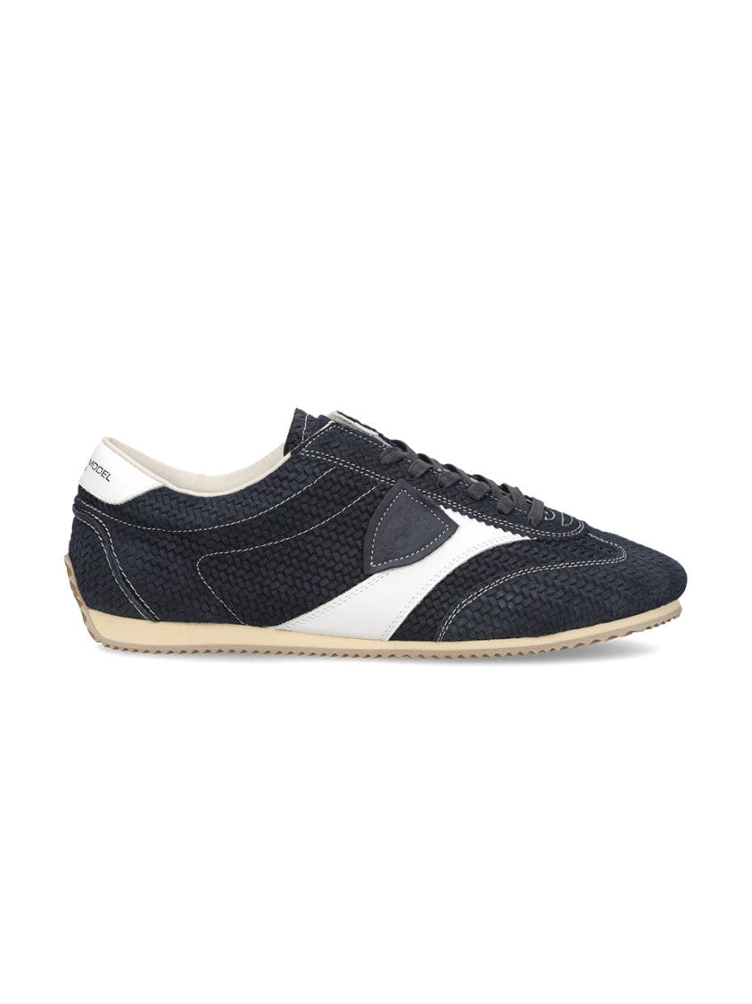 Philippe Model Planche Low Textured Dark Upper Sneakers