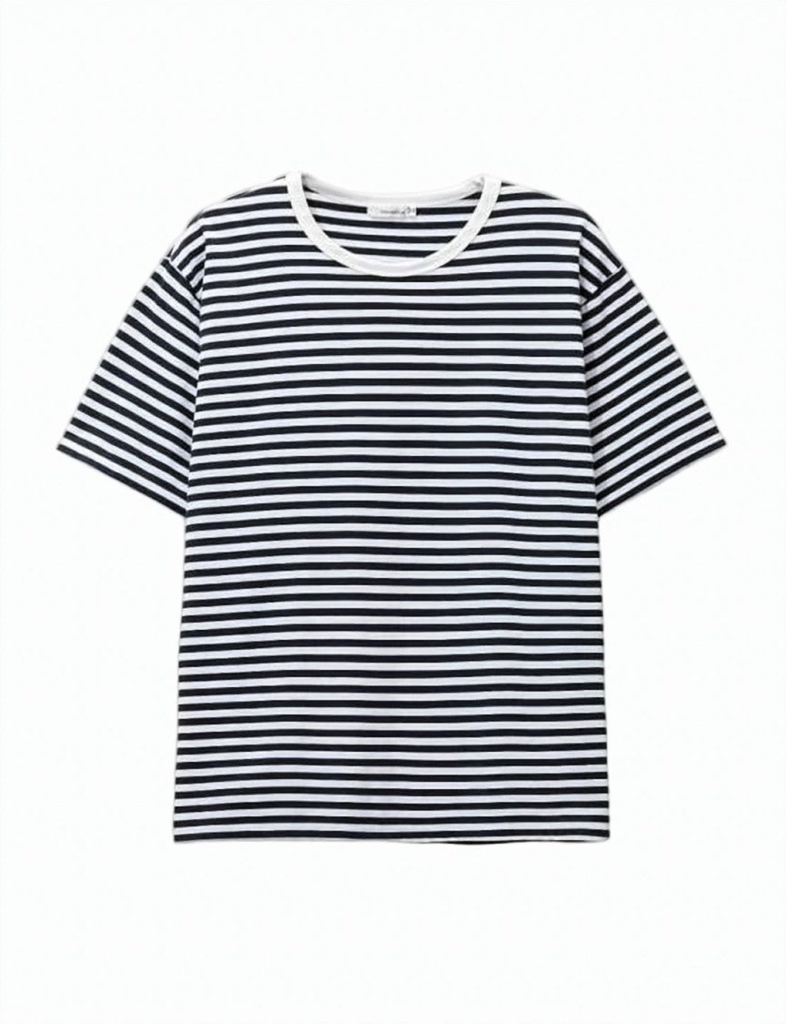 Nanamica Classic Horizontal Stripe Short-Sleeved T-Shirt