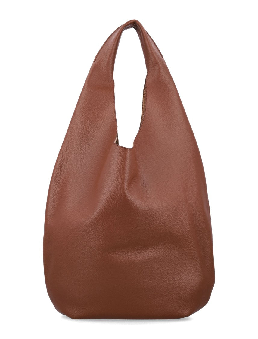 A.P.C. Le Neige Grained Leather Handbag