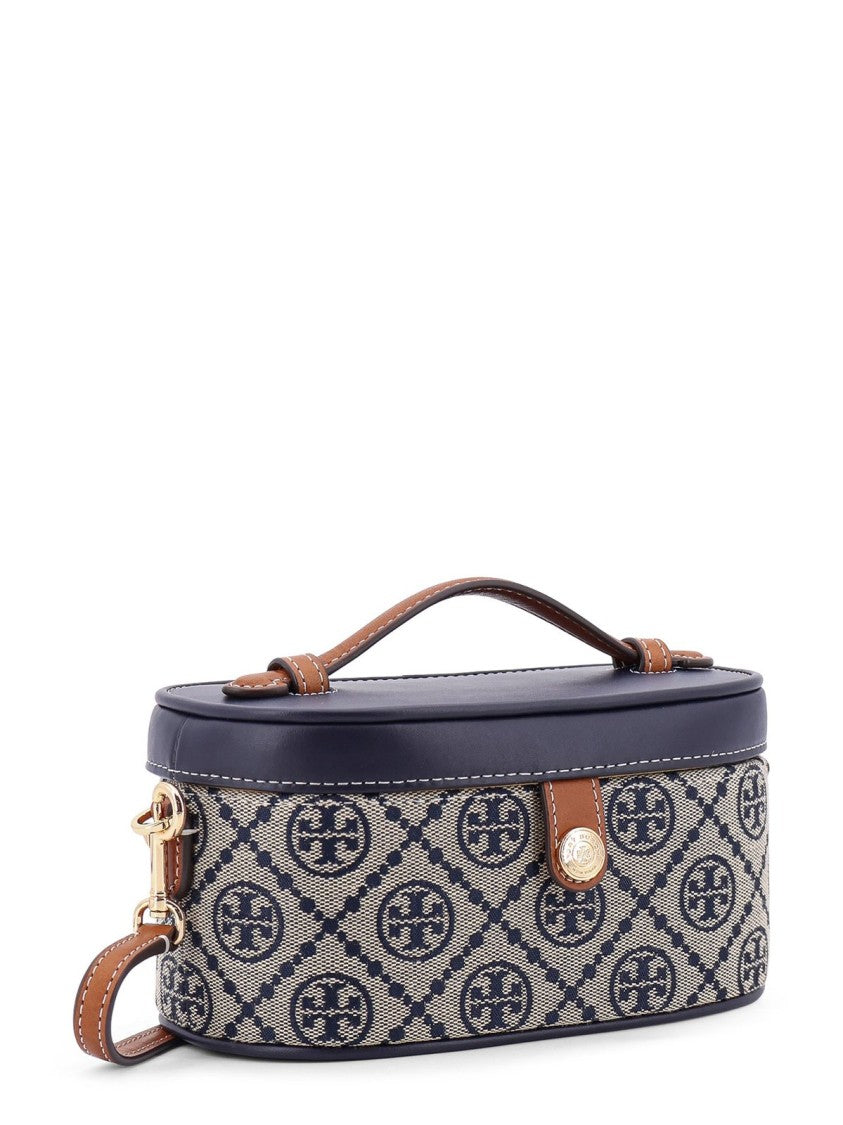Tory Burch T-Monogram Beauty Case – Beige