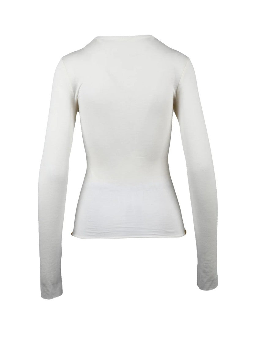 Alysi Butter Viscose-Wool Brushed Underjacket
