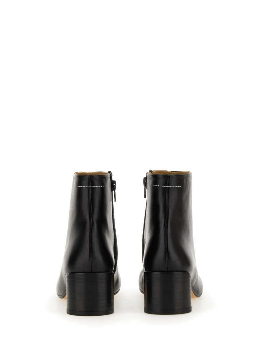 Mm6 By Maison Margiela Leather Ankle Boots