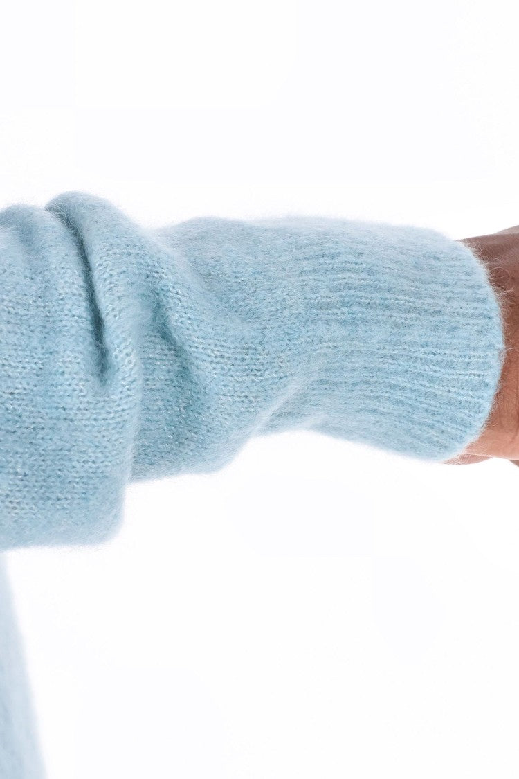 Roberto Collina Nuvola Cashmere And Silk Crewneck Sweater