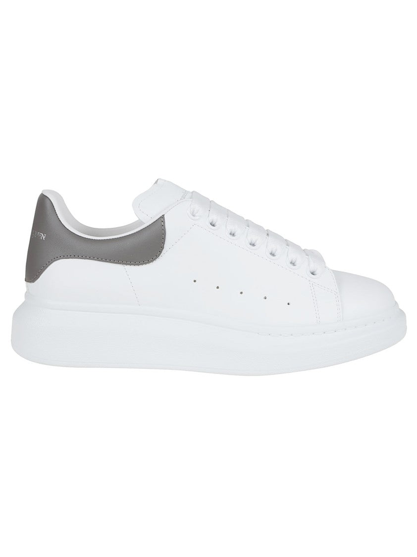 Alexander Mcqueen Oversized White Leather Sneakers
