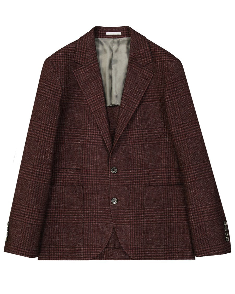 Brunello Cucinelli Tartan Wool Jacket