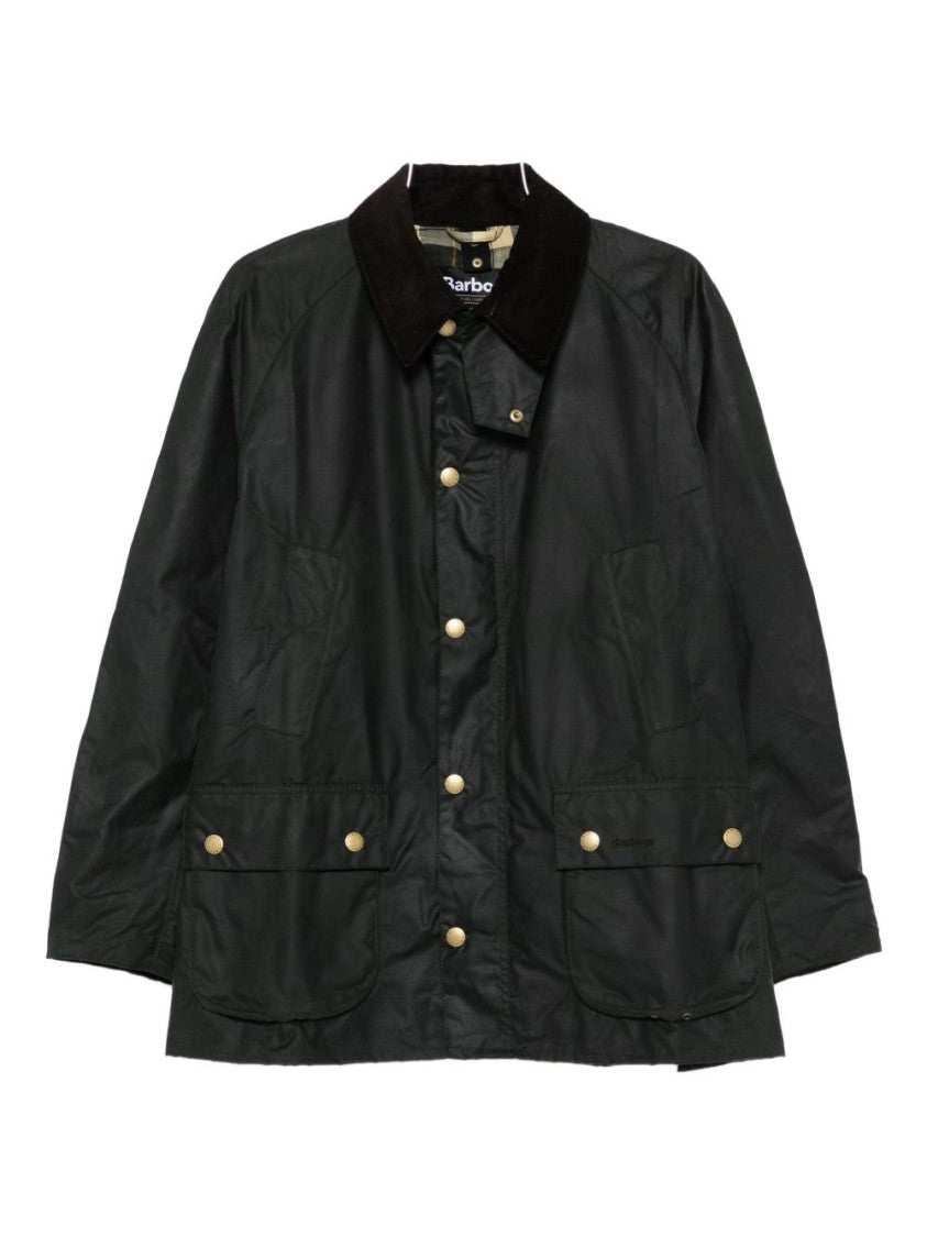 Barbour Dark Green Waxed Cotton Jacket