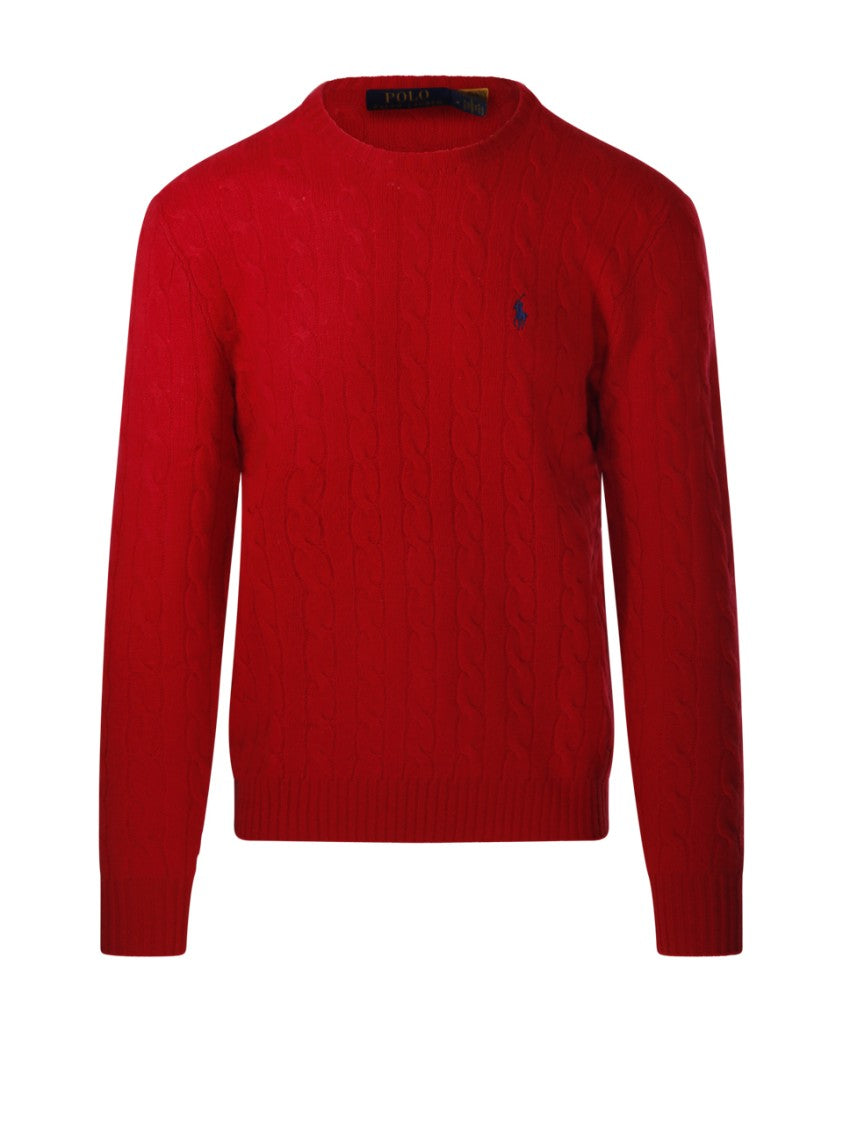 Polo Ralph Lauren Cable Knit Round Neck Sweater