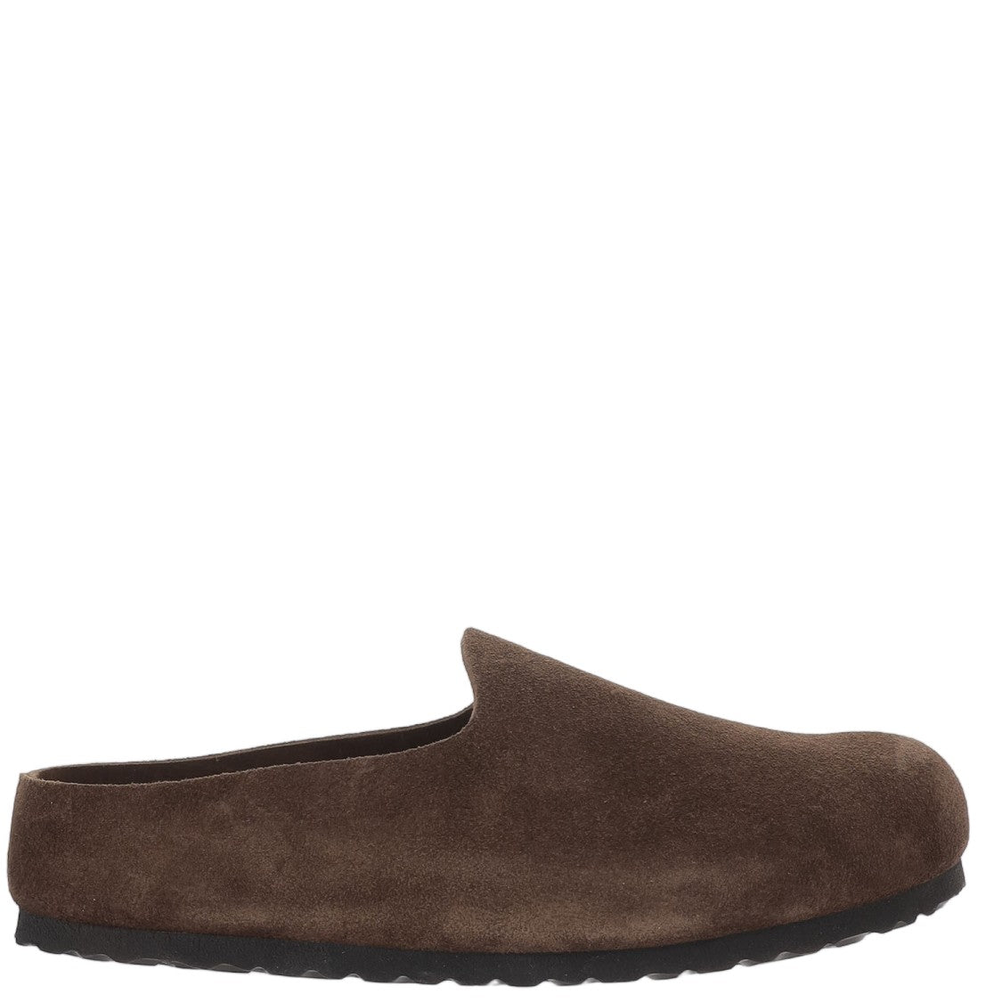 Birkenstock Brown Suede Slip-On Amsterdam Wrapped Mules