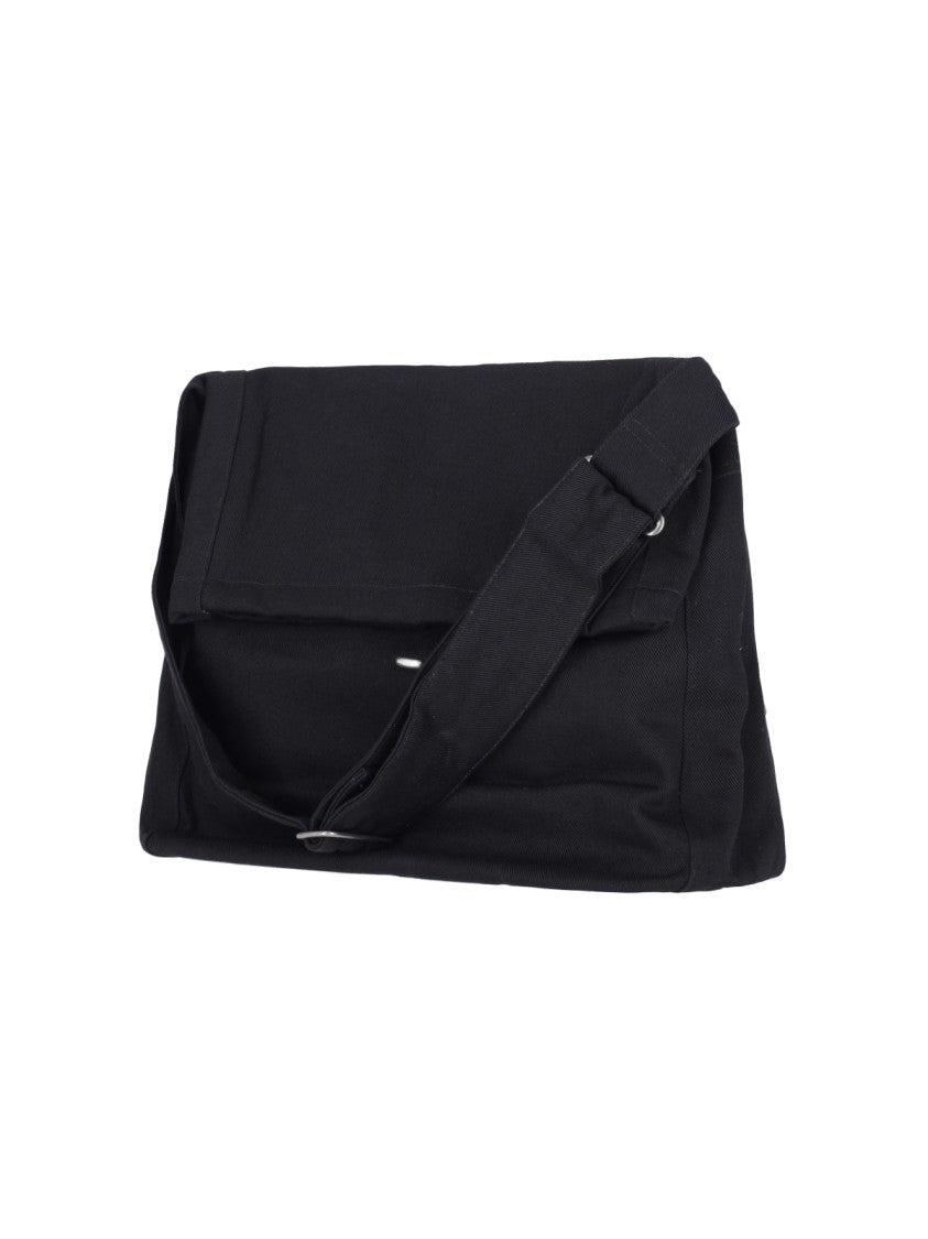 Our Legacy Minimalist Black Bag With Subtle Detailing