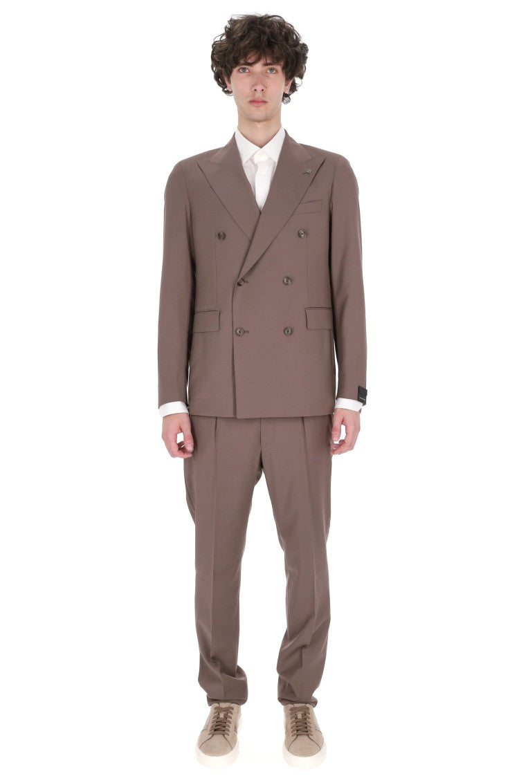 Tagliatore Vesuvio Super 100S Wool Double-Breasted Suit