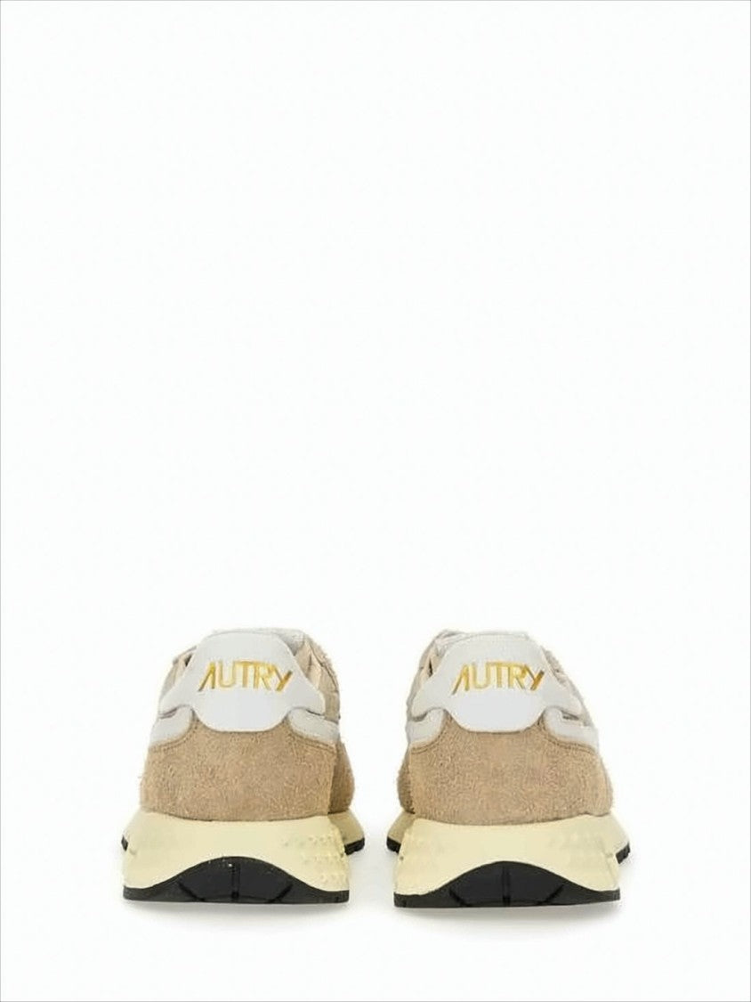 Autry Low-Top Suede And Nylon Sneakers With Textured Grip