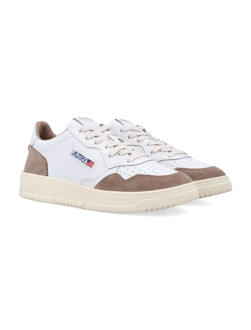 Autry Medalist Low White Leather Sneaker