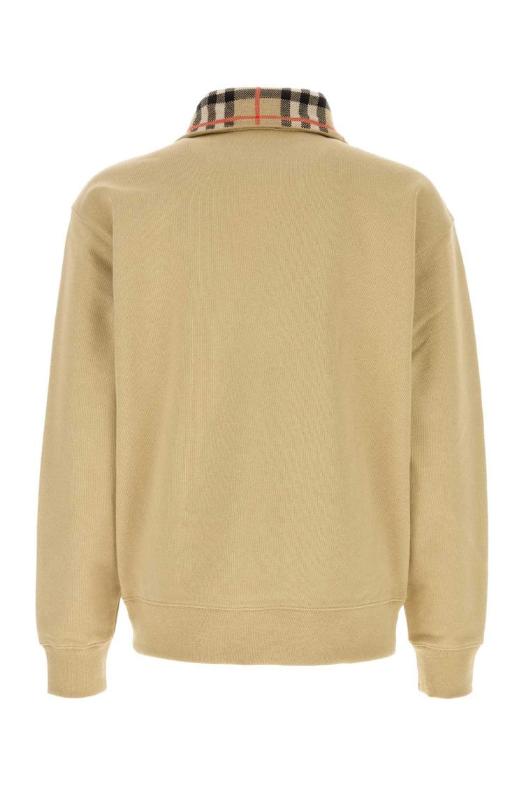Burberry Beige Cotto Polo Shirt