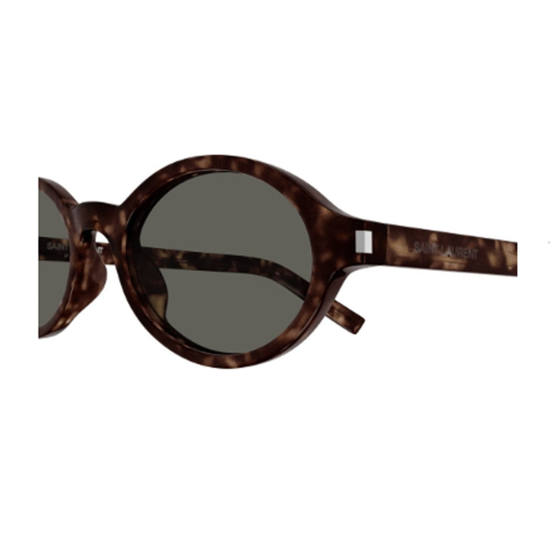 Saint Laurent Havana Sl 751 Jeanne Corner Angle Oval Sunglasses