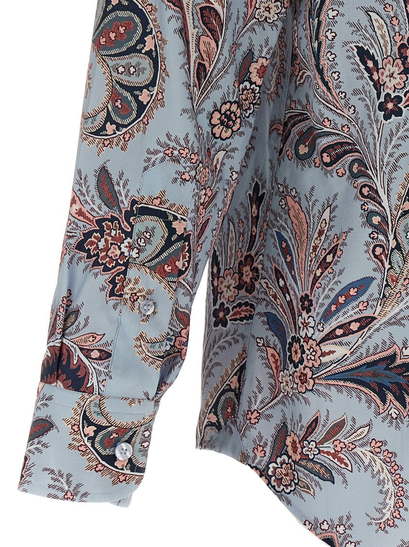 Etro Floral Paisley Cotton Shirt
