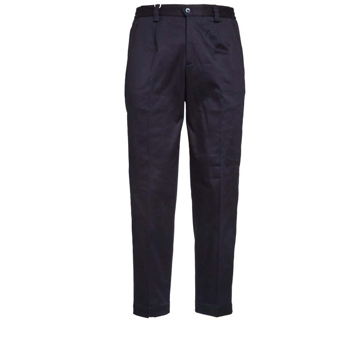 Briglia 1949 Cotton Casual Pants With Zip Closure