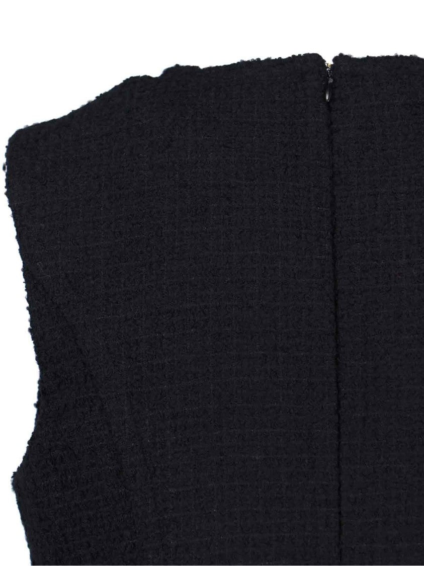 Patou Classic Black Dress With Minimalistic Silhouette