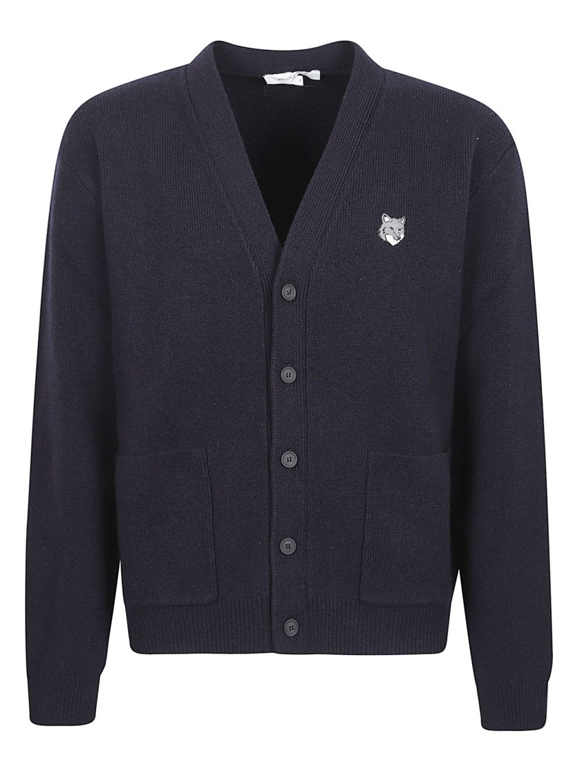Maison Kitsuné Comfort Fit Milano Lambswool Cardigan