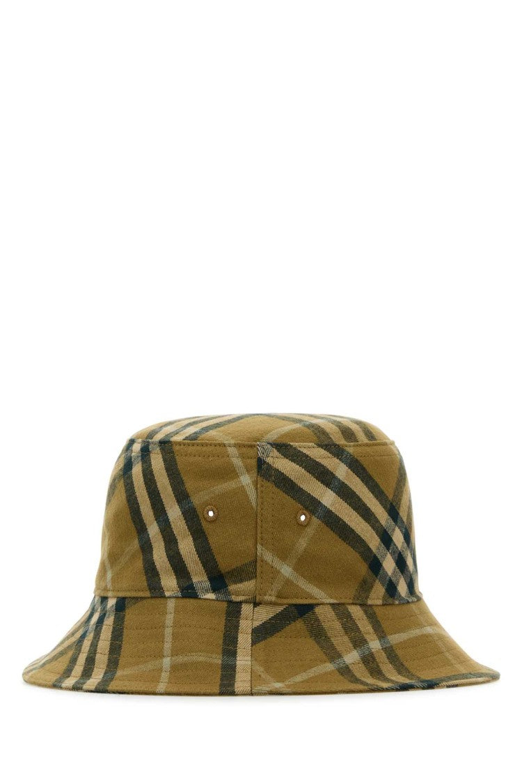 Burberry Embroidered Cotton Bucket Hat