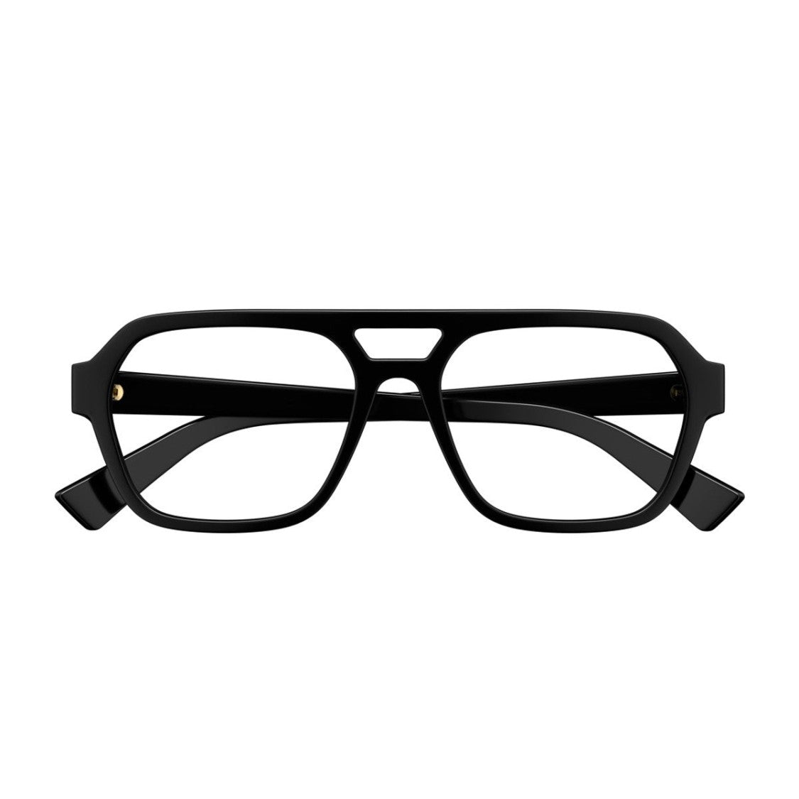 Bottega Veneta Black New Classic Bv1336oa Recycled Acetate Aviator Sunglasses