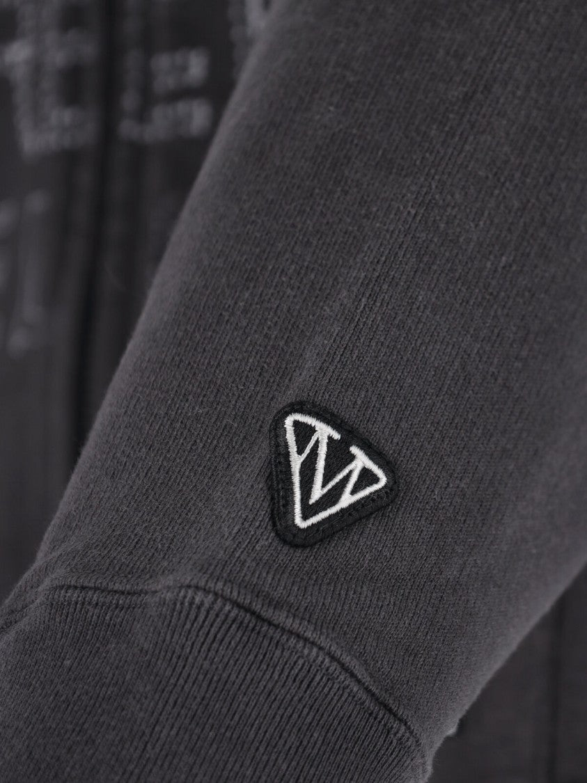 Maison Mihara Yasuhiro Structured Black Jacket With Front Zipper Closure