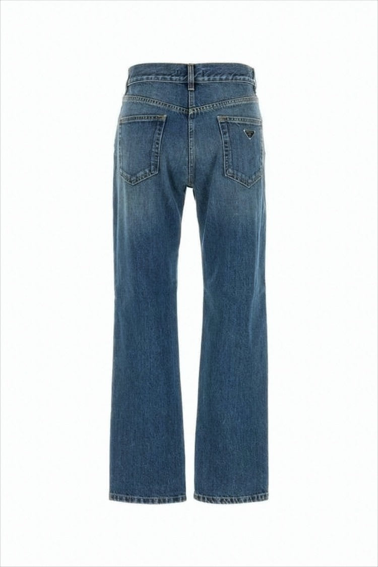 Prada Mid-Blue Wash Denim Pants