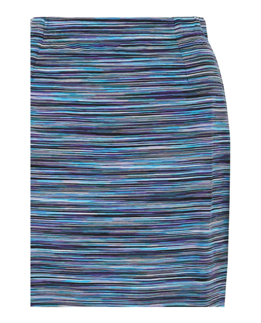 M Missoni Striped Print Pencil Skirt