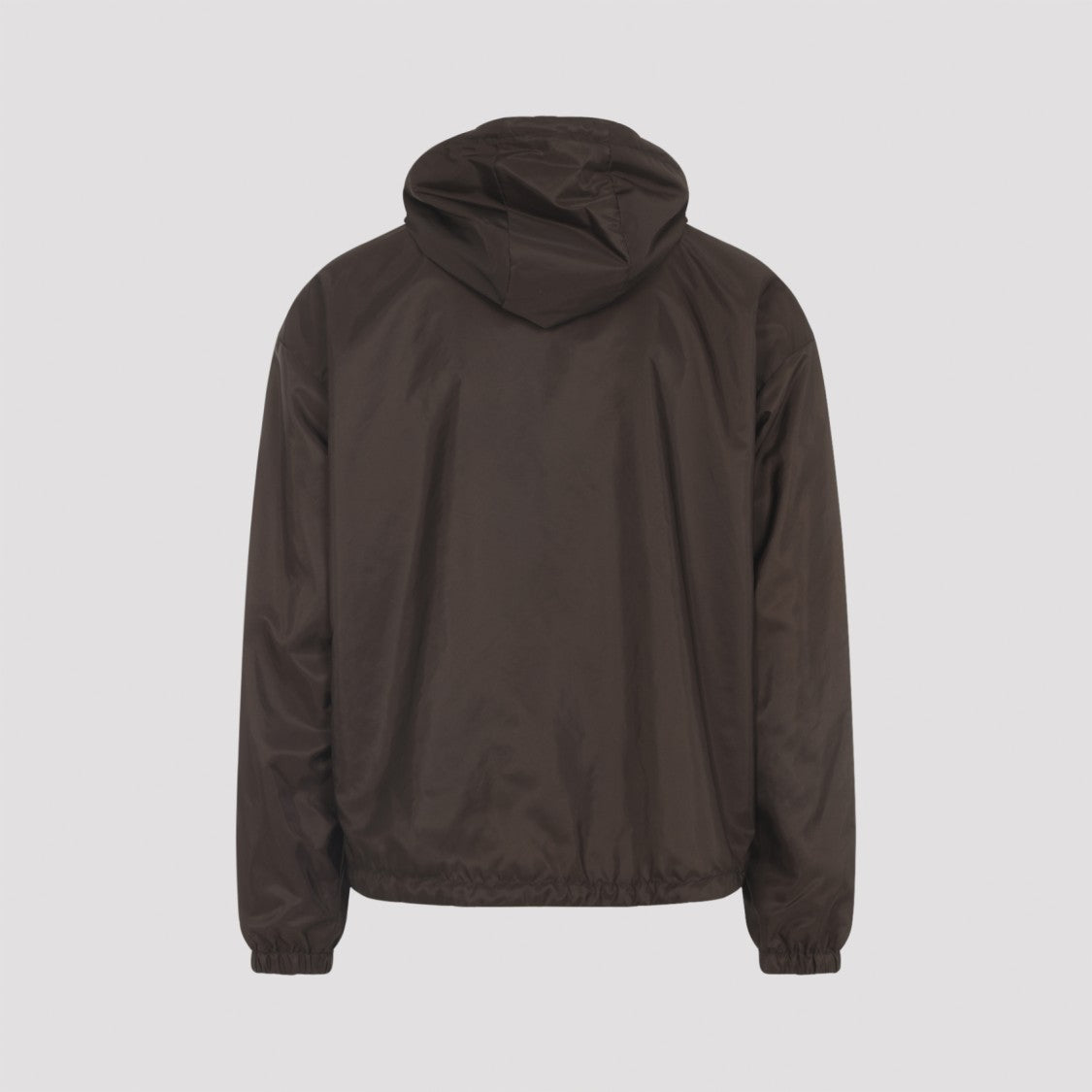 Prada Cocoa Brown Recycled Polyester Jacket
