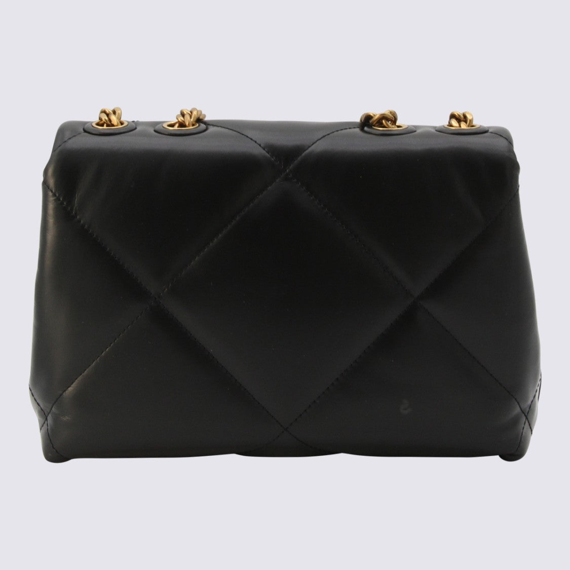 Tory Burch Black Leather Kira Shoulder Bag