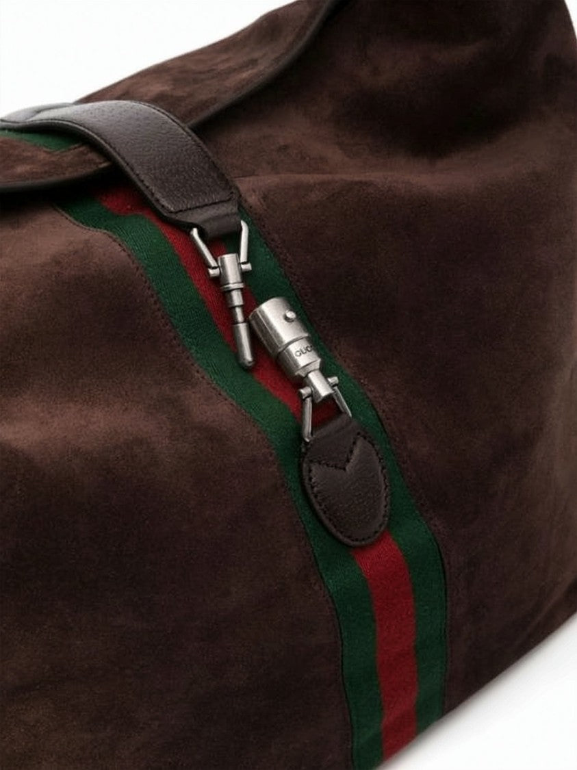Gucci Brown Suede Shoulder Bag