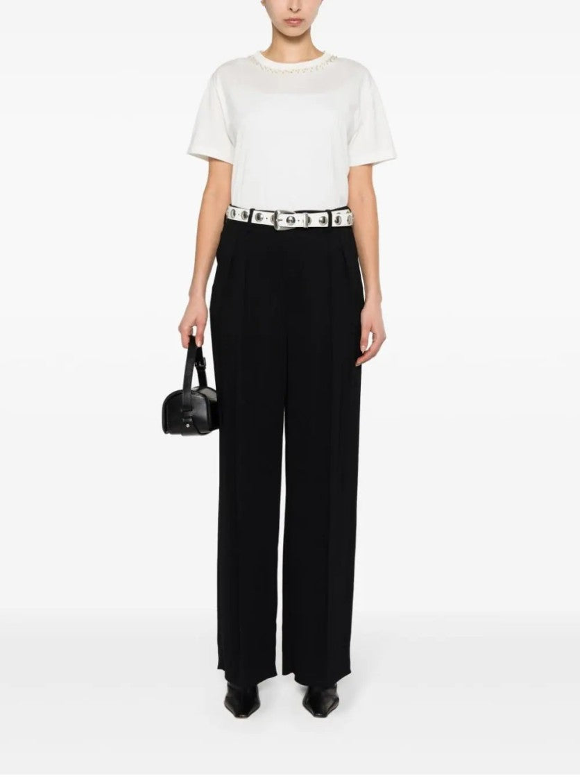 Fabiana Filippi White Short-Sleeved T-Shirt