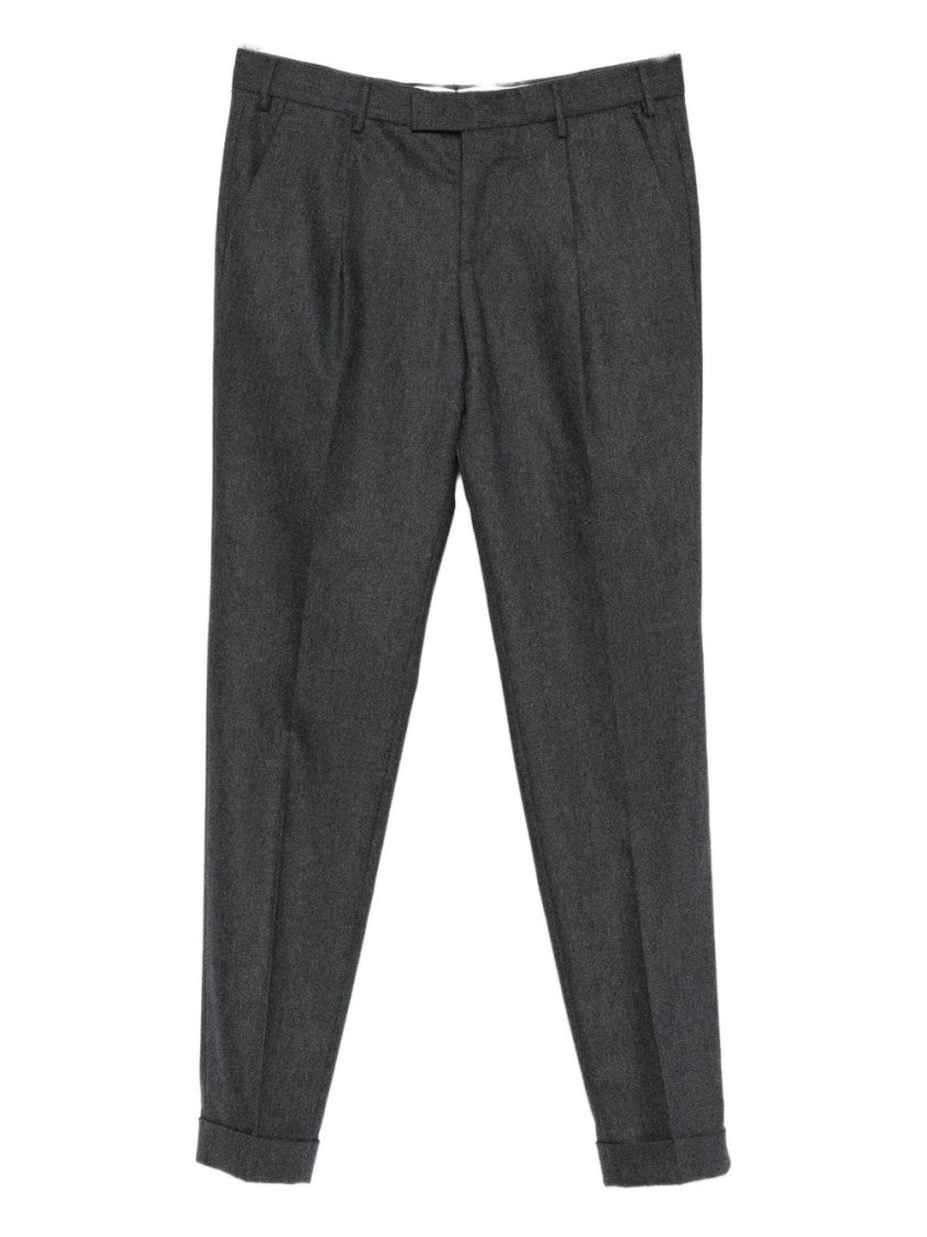 Pt Torino Tailored Slim-Fit Trousers In Soft Wool-Cashmere Blend