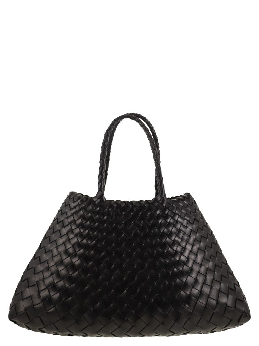 Dragon Santa Croce Small - Woven Leather Bag