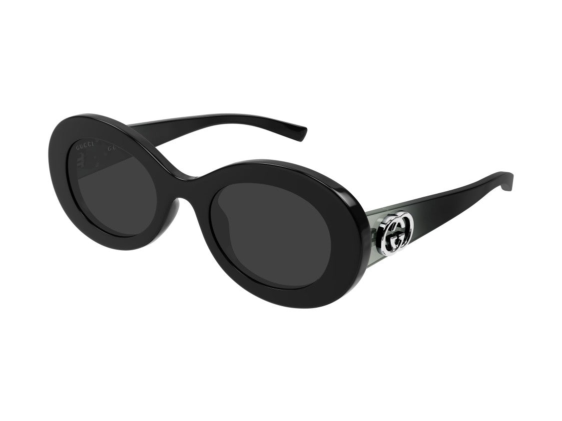 Gucci Black Gg2026s Round Sunglasses