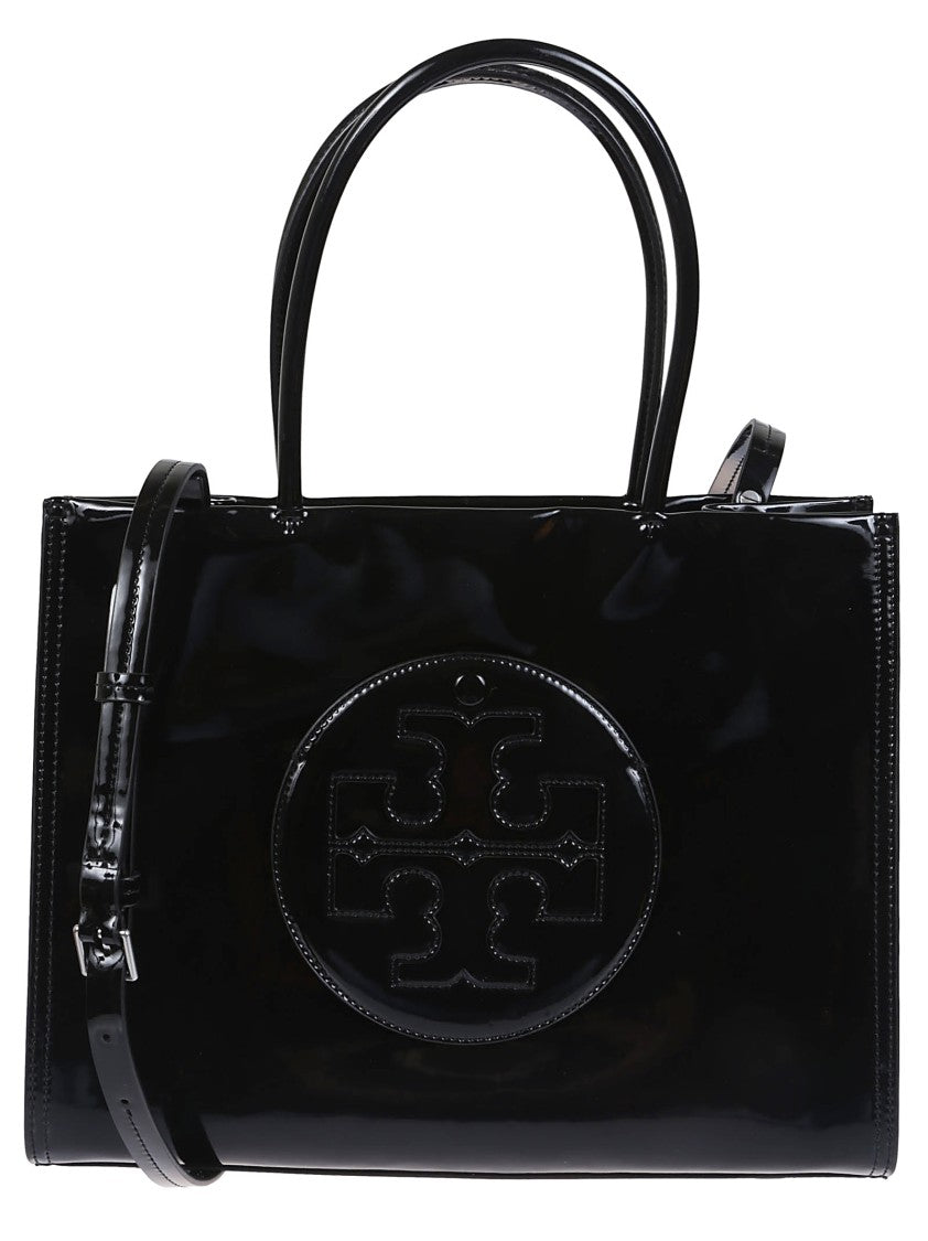 Tory Burch Ella Glossy Leather Handbag