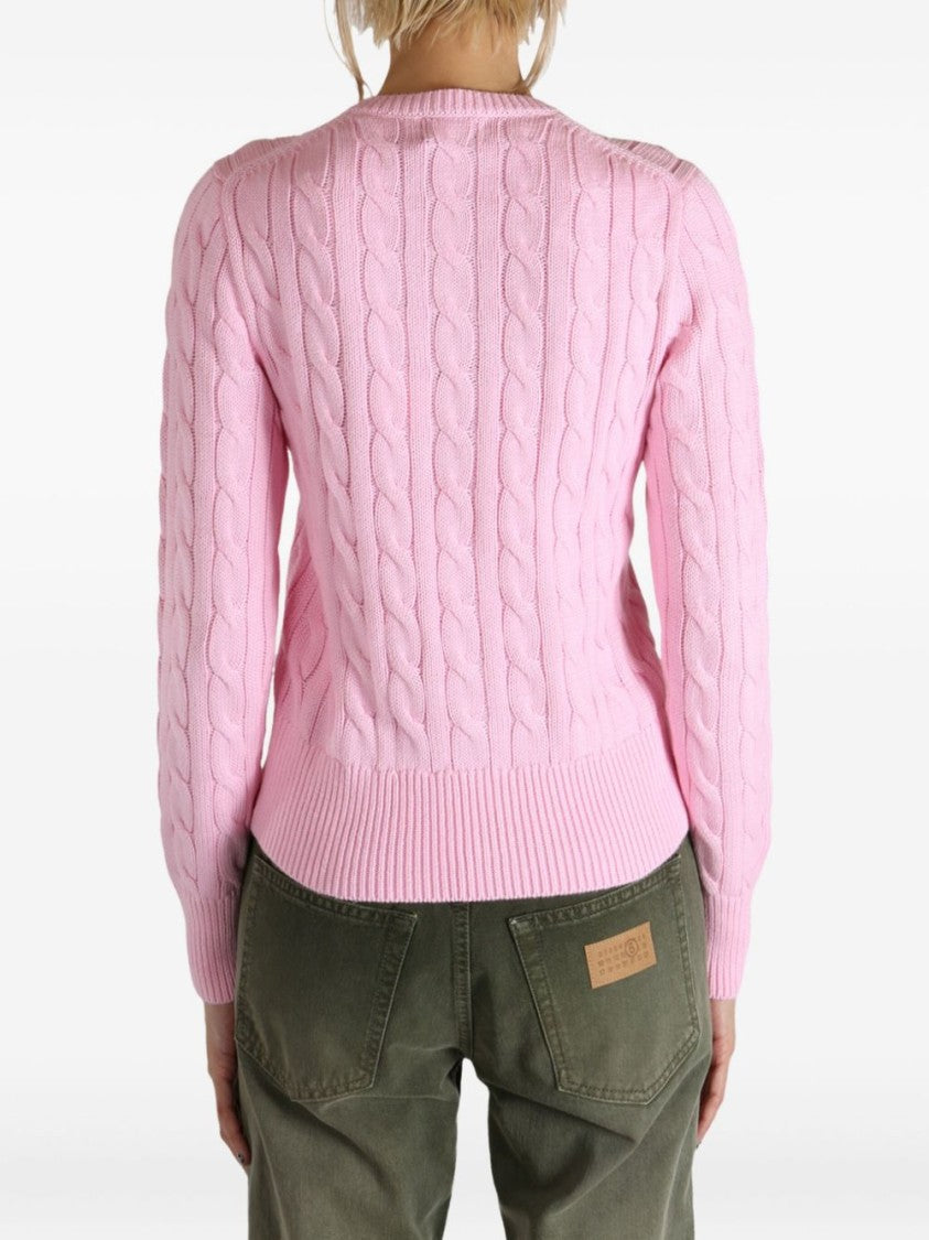 Polo Ralph Lauren Cable-Knit Button-Down Sweater
