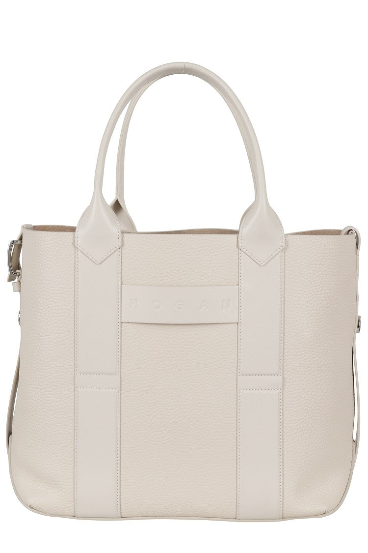 Hogan Script Shopping Bag