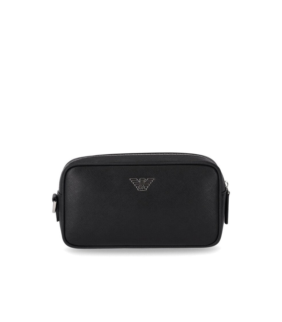 Emporio Armani Black Toiletry Bag