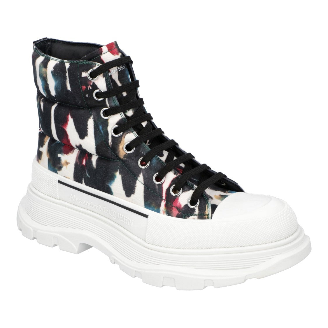Alexander Mcqueen Tread Slick Boots 'Graffiti'