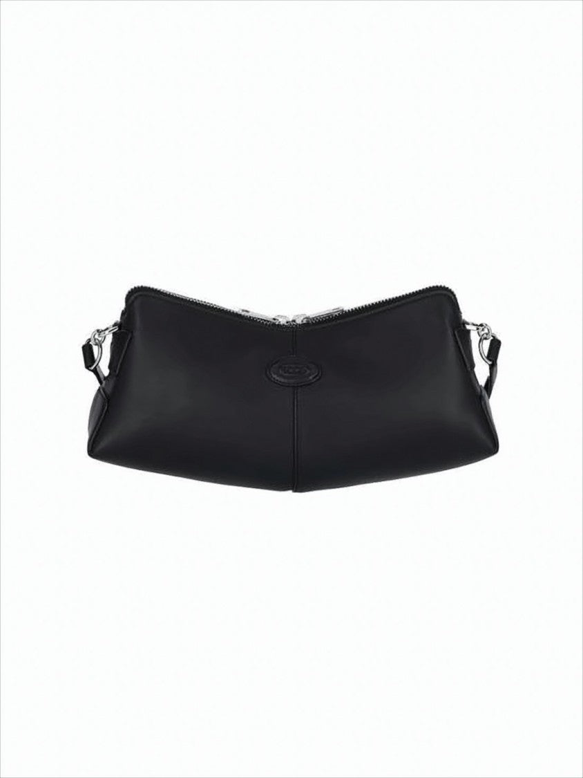 Tod's Elongated Crossbody Bag In Smooth Calf Leather