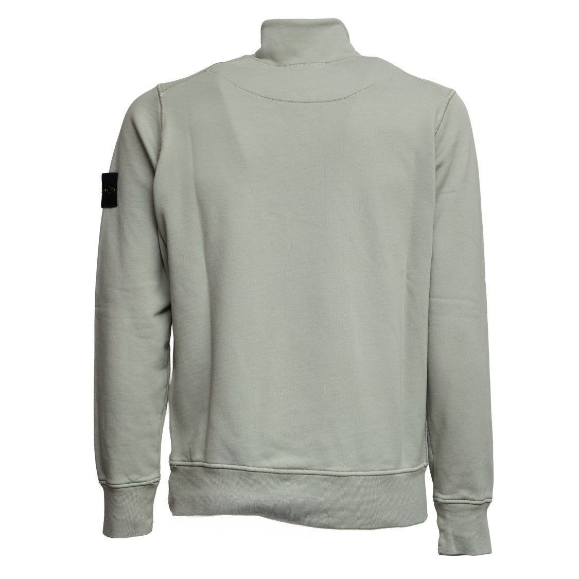 Stone Island Half-Zip Ribbed Trim Regular Sweatshirt