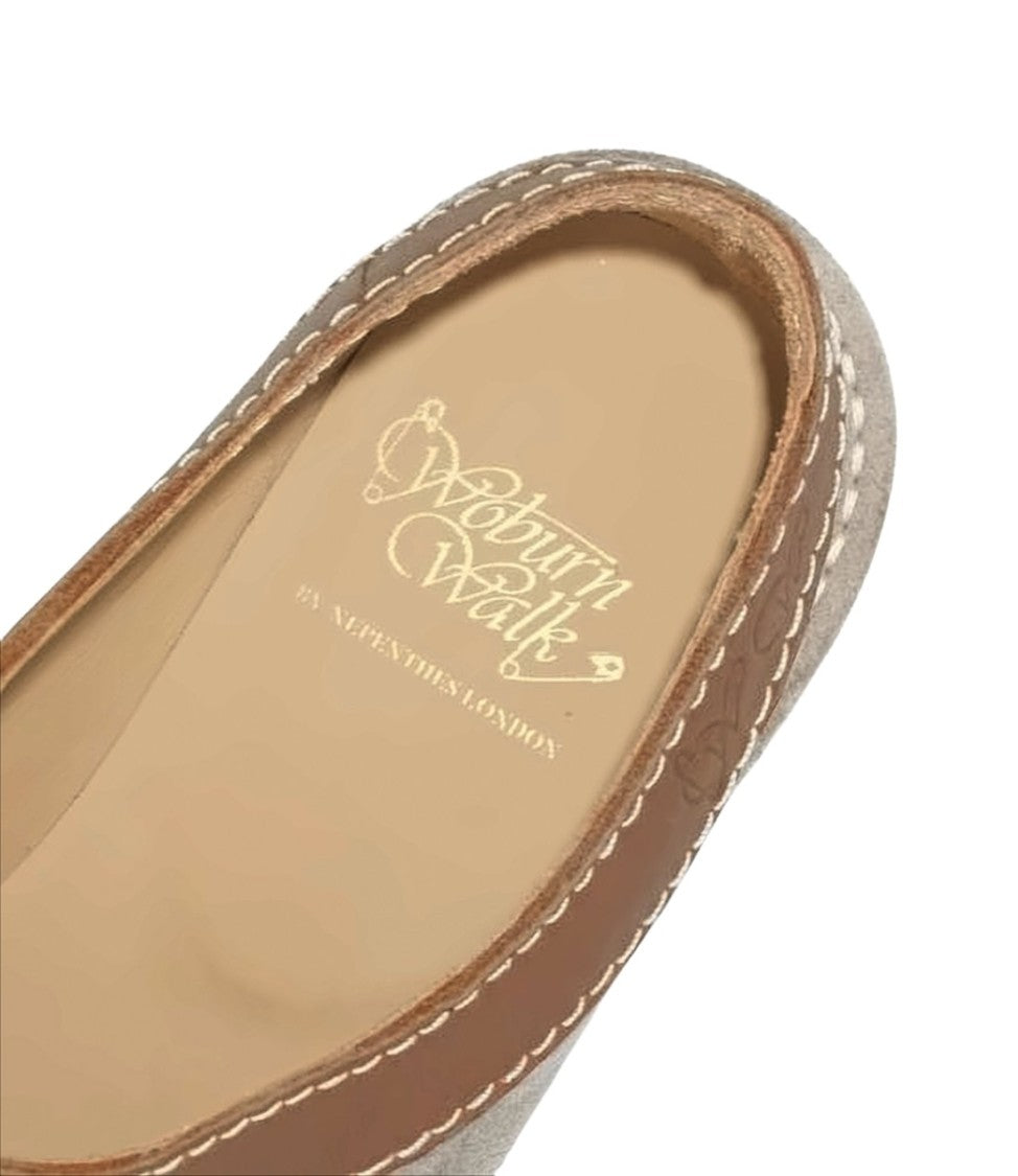 Woburn Walk Suede Slip-On Loafers With Smooth Leather Trim