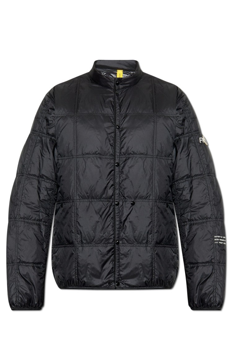 Moncler Genius Quilted Down Coat With Frgmt Inscription